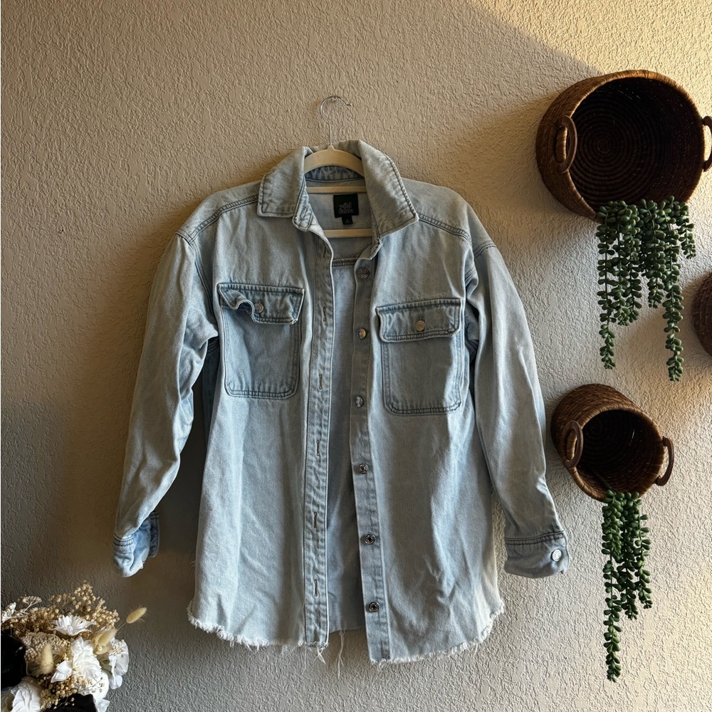 Target Wild Fable Denim Shacket
